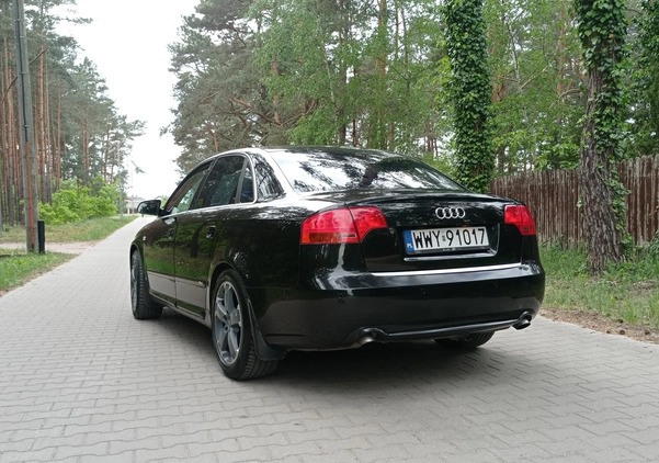 Audi A4 cena 20950 przebieg: 325000, rok produkcji 2007 z Wyszków małe 742